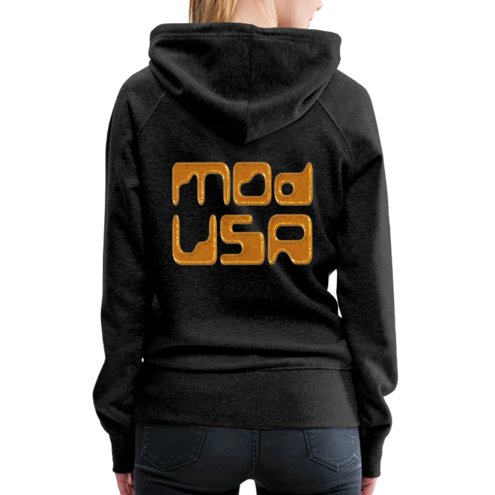 Mod-Usa Gold 1 Women’s Premium Hoodie