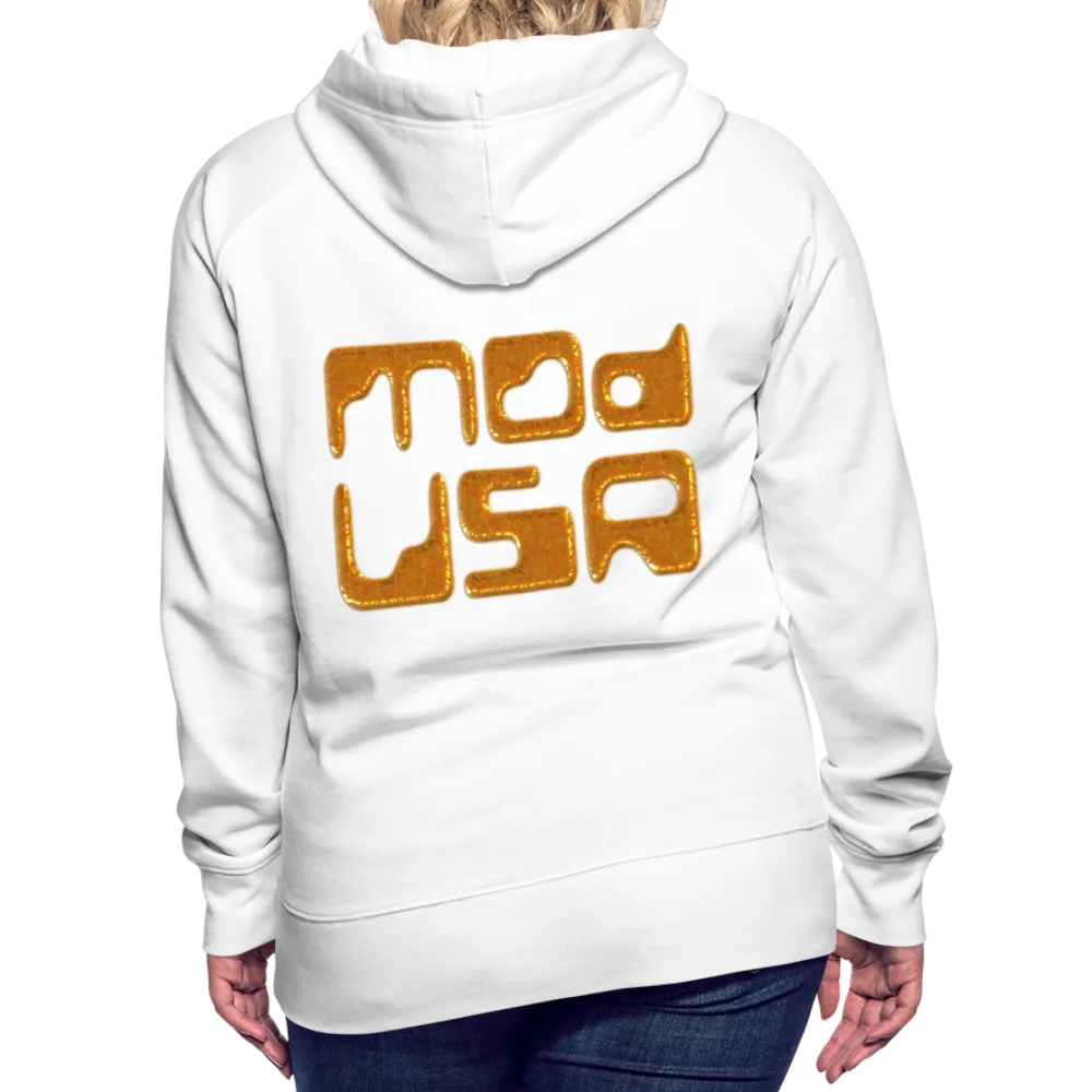 Mod-Usa Gold 1 Women’s Premium Hoodie