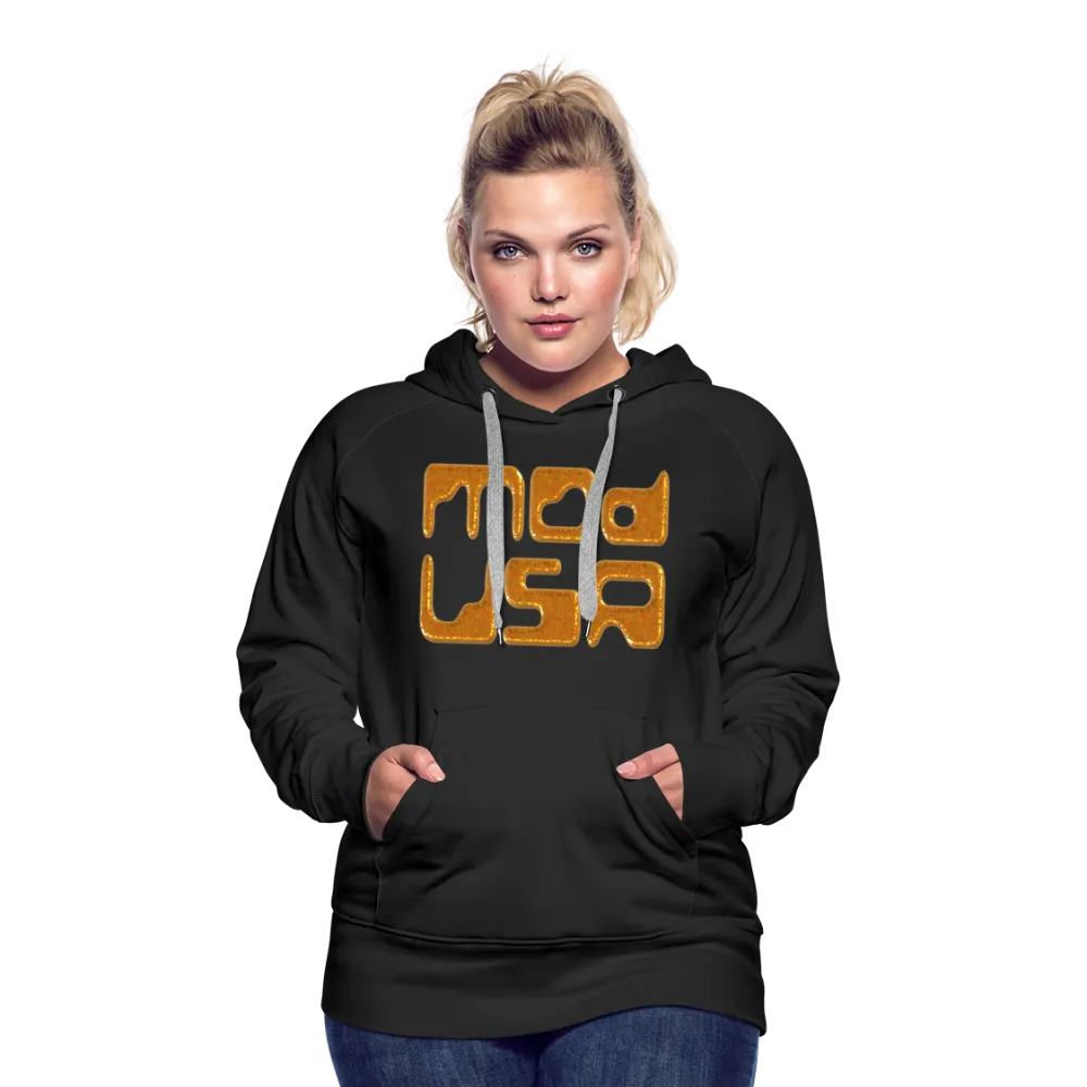 Mod-Usa Gold 1 Women’s Premium Hoodie