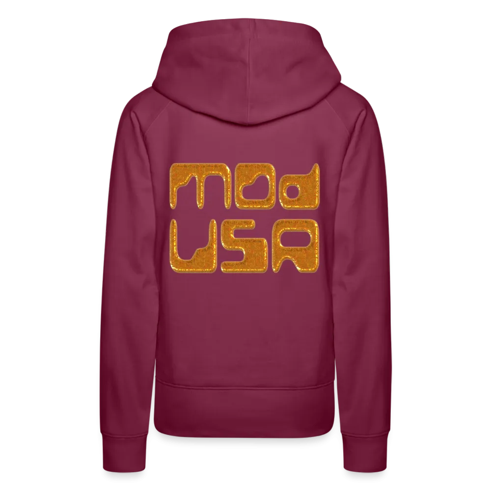 Mod-Usa Gold 1 Women’s Premium Hoodie