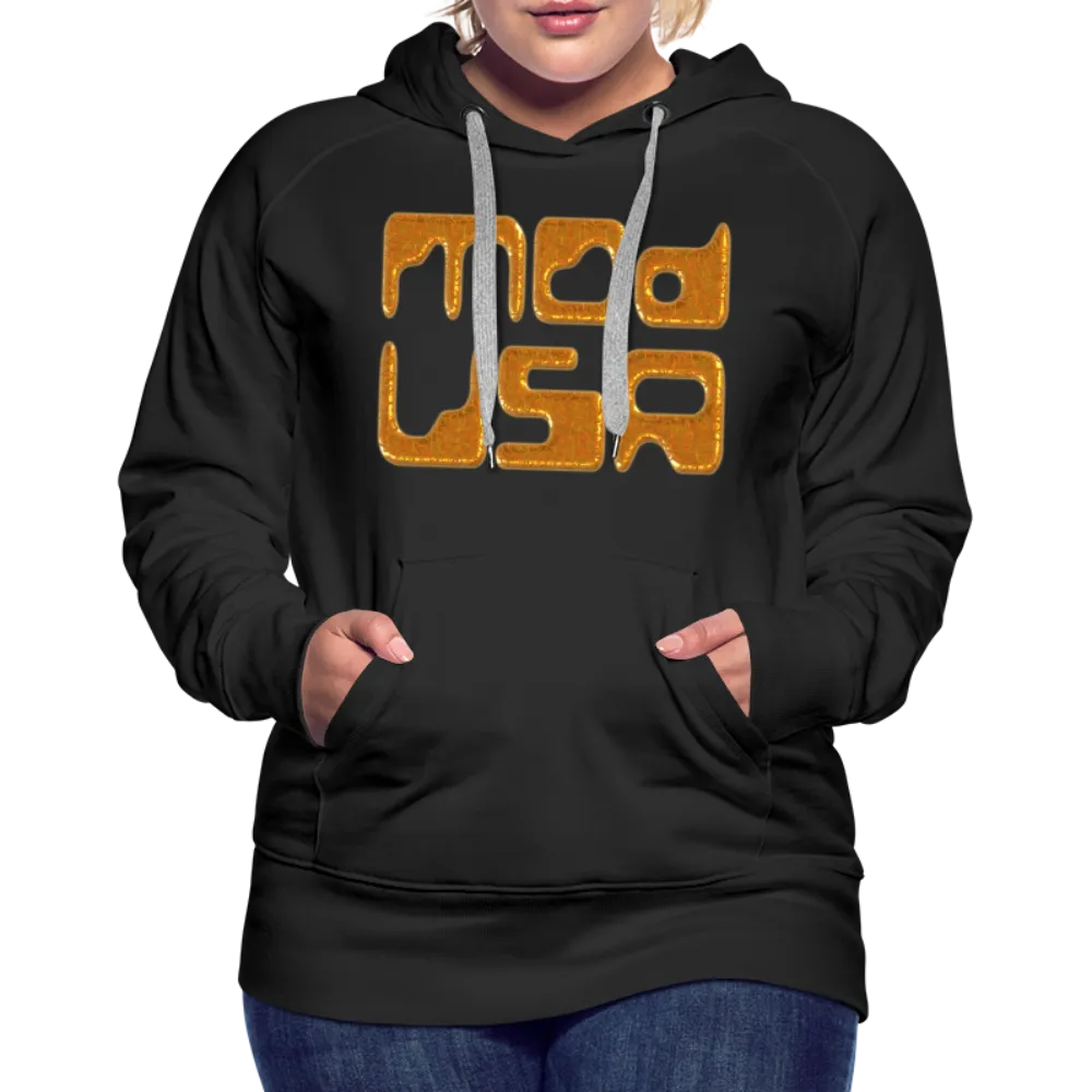 Mod-Usa Gold 1 Women’s Premium Hoodie