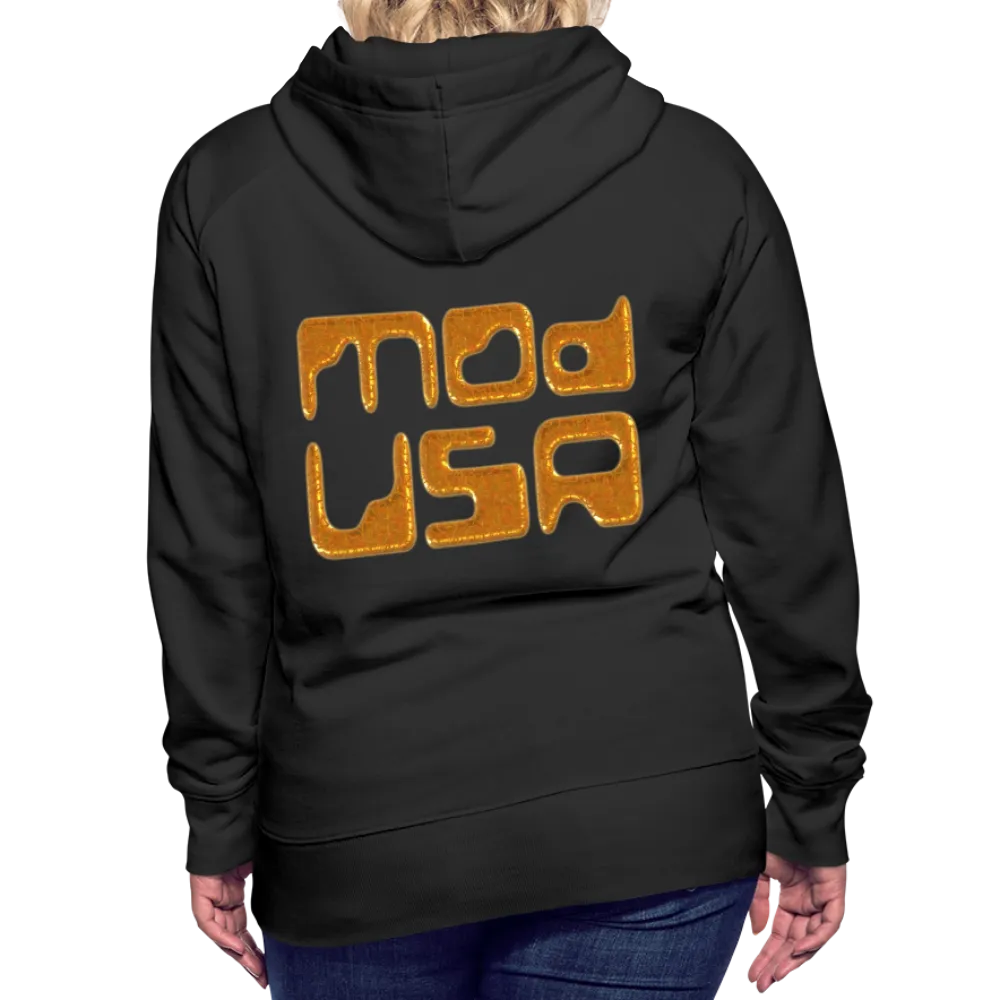 Mod-Usa Gold 1 Women’s Premium Hoodie