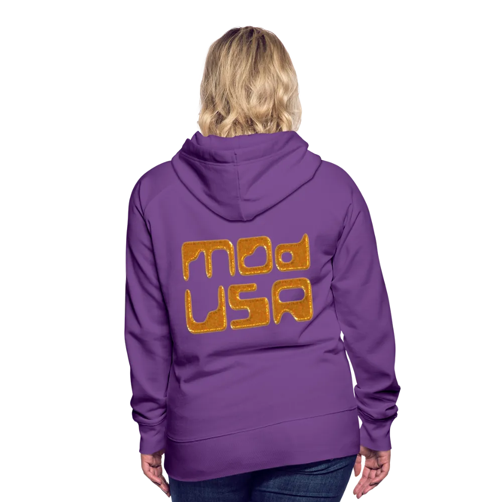 Mod-Usa Gold 1 Women’s Premium Hoodie