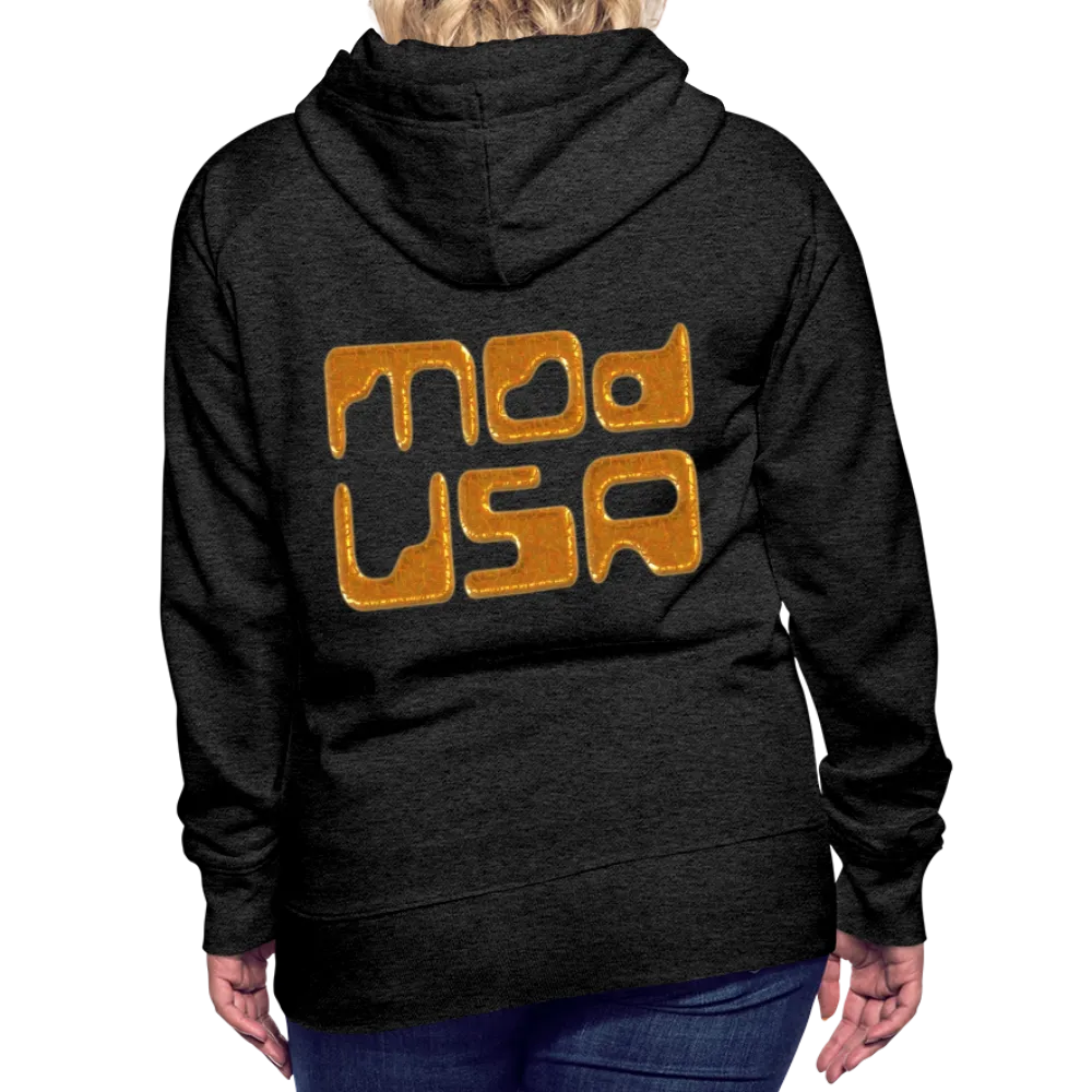 Mod-Usa Gold 1 Women’s Premium Hoodie