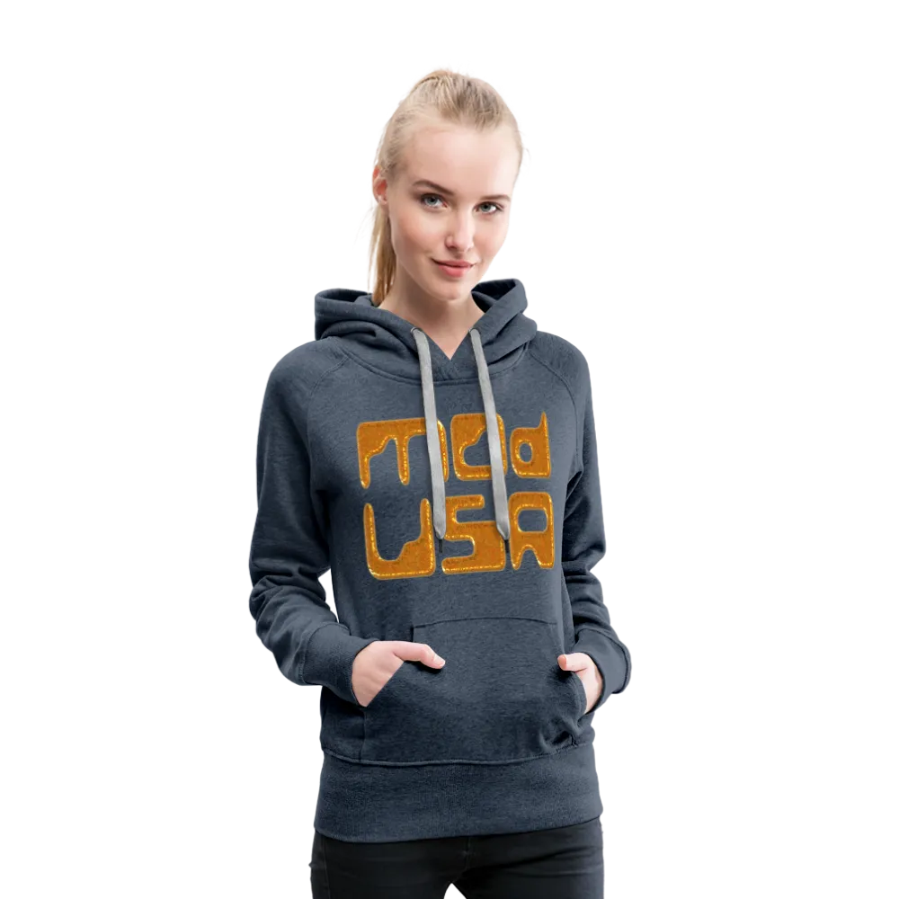 Mod-Usa Gold 1 Women’s Premium Hoodie