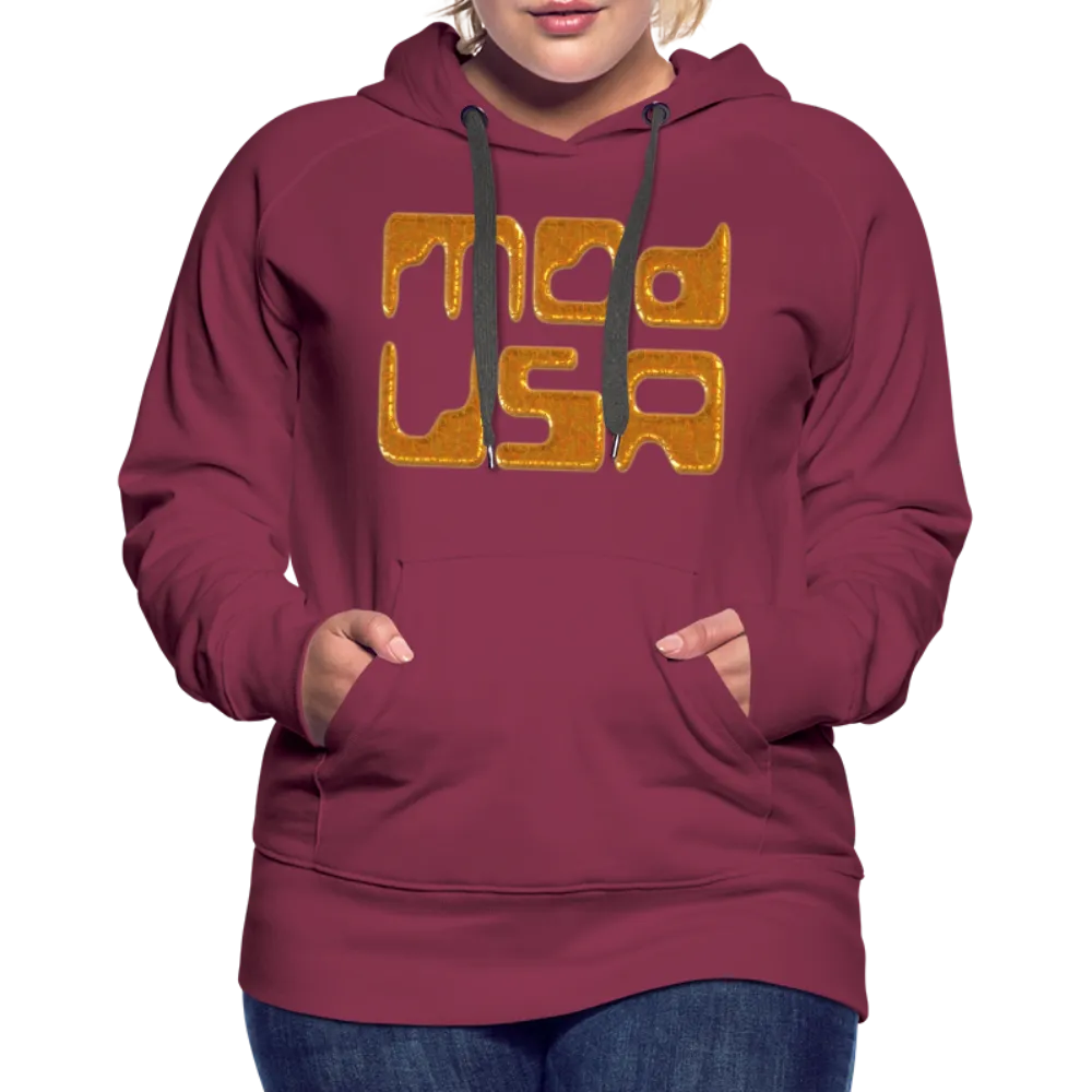 Mod-Usa Gold 1 Women’s Premium Hoodie