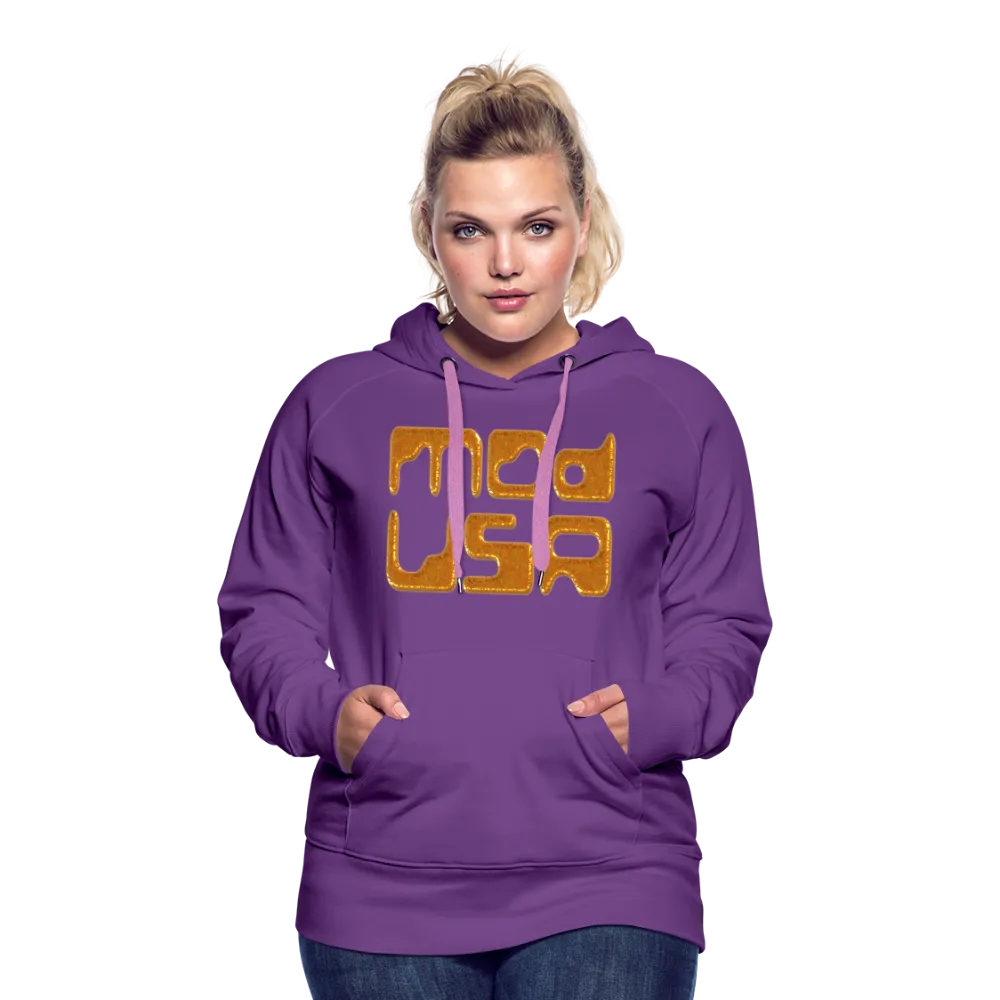 Mod-Usa Gold 1 Women’s Premium Hoodie