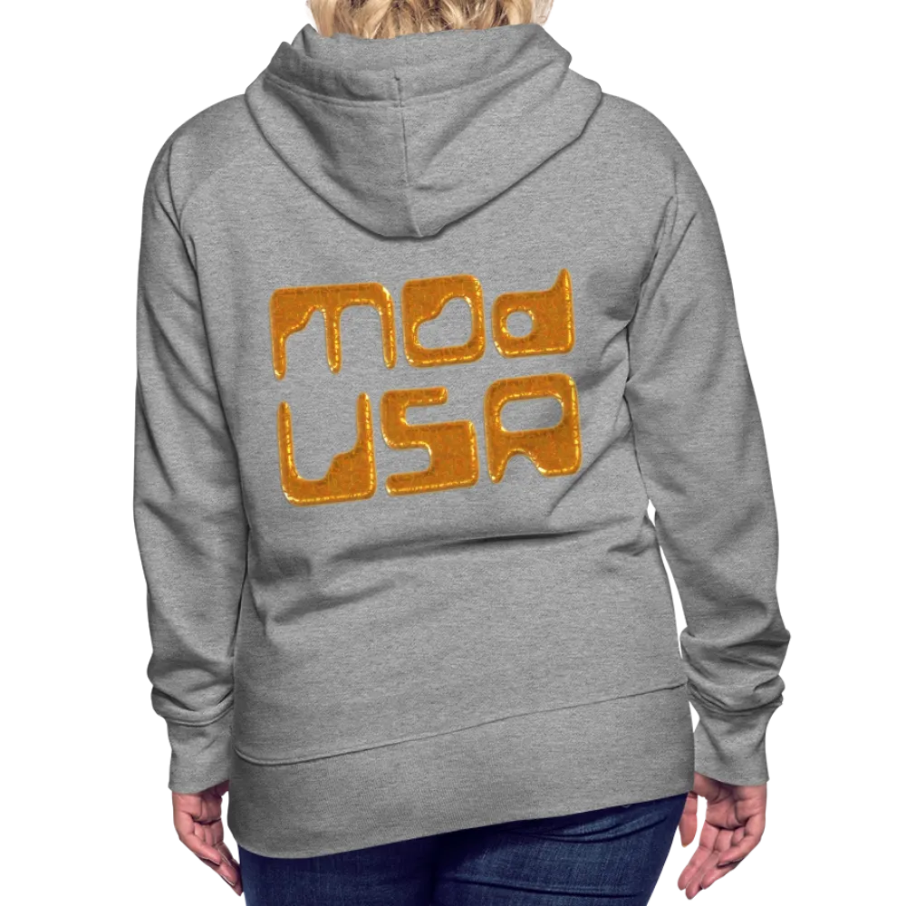 Mod-Usa Gold 1 Women’s Premium Hoodie