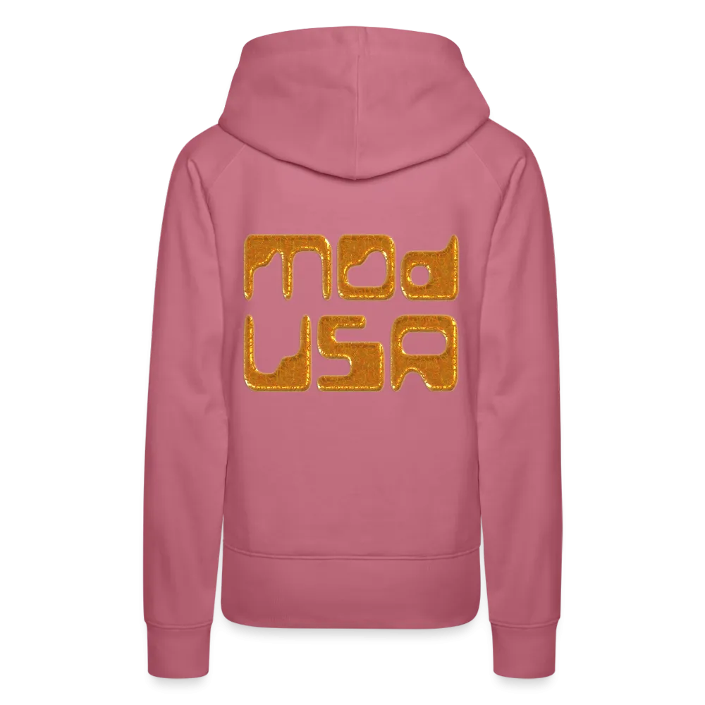 Mod-Usa Gold 1 Women’s Premium Hoodie