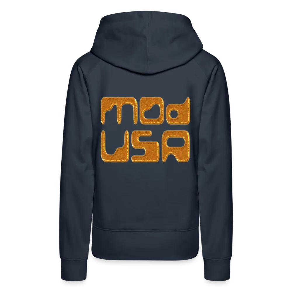 Mod-Usa Gold 1 Women’s Premium Hoodie