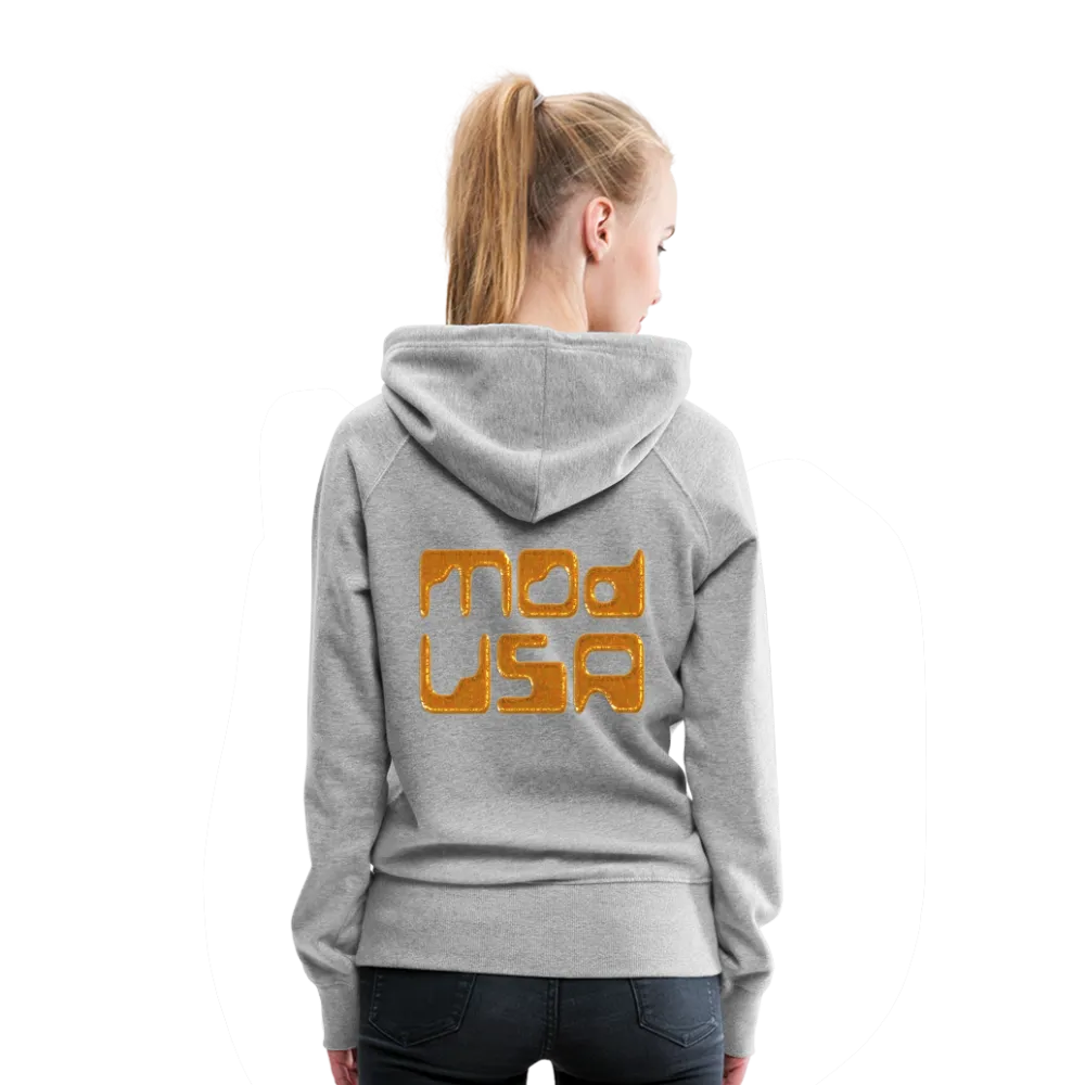 Mod-Usa Gold 1 Women’s Premium Hoodie