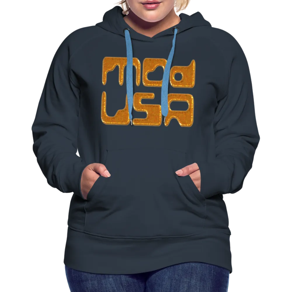 Mod-Usa Gold 1 Women’s Premium Hoodie