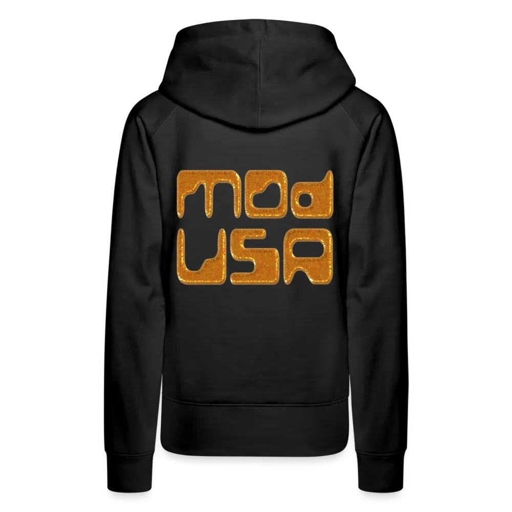 Mod-Usa Gold 1 Women’s Premium Hoodie