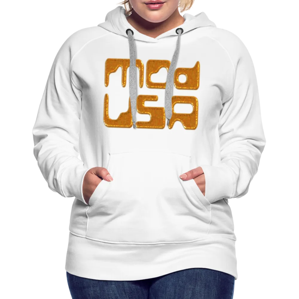 Mod-Usa Gold 1 Women’s Premium Hoodie