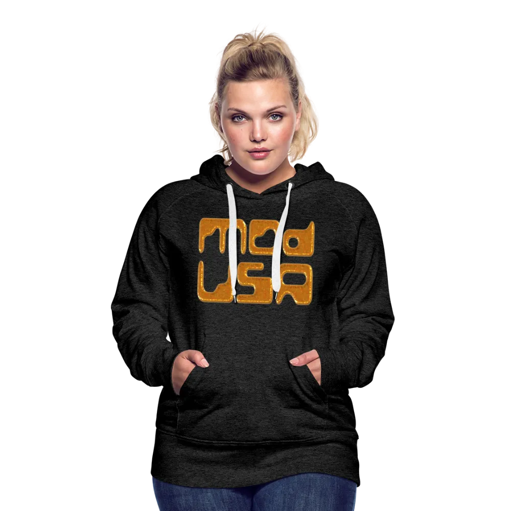 Mod-Usa Gold 1 Women’s Premium Hoodie