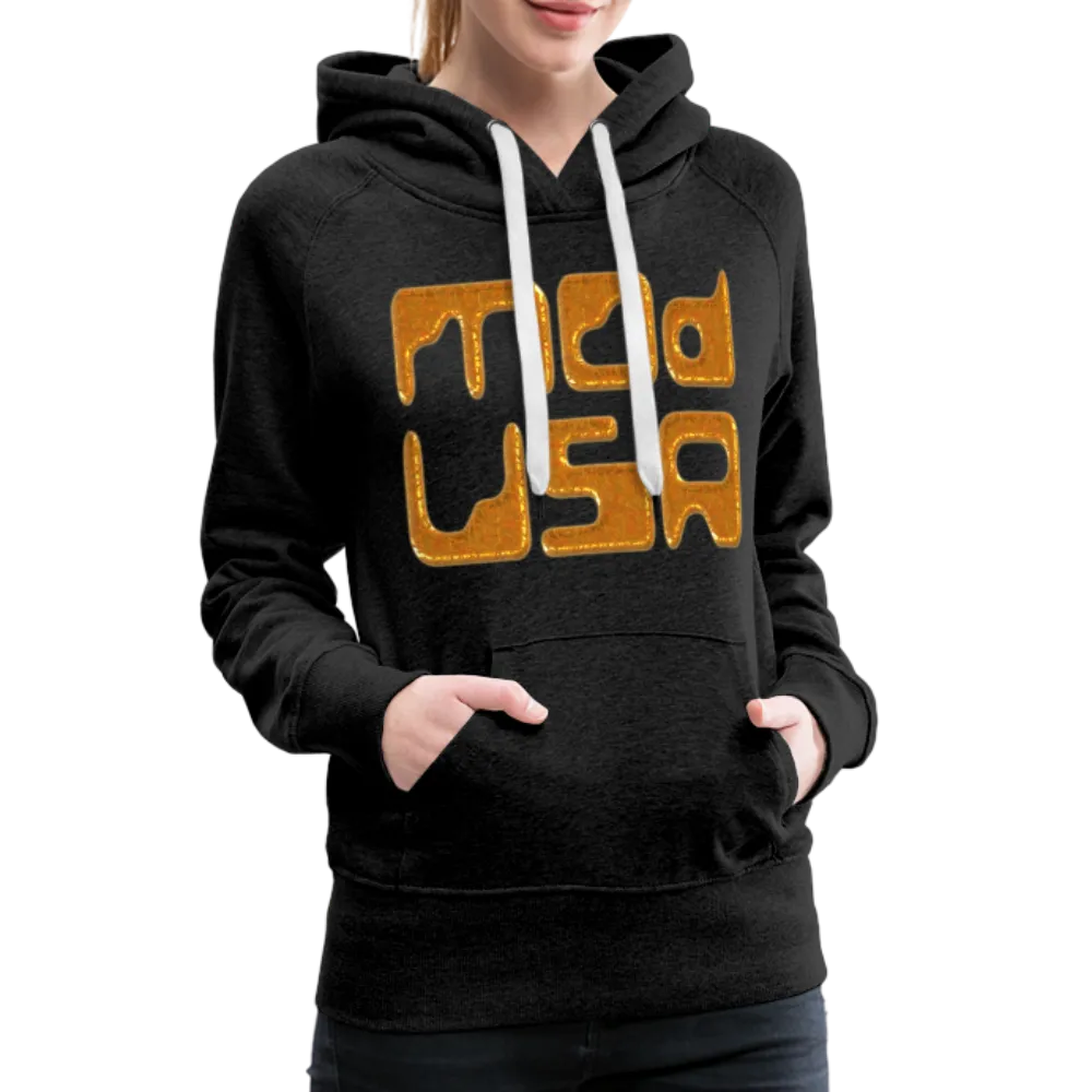 Mod-Usa Gold 1 Women’s Premium Hoodie