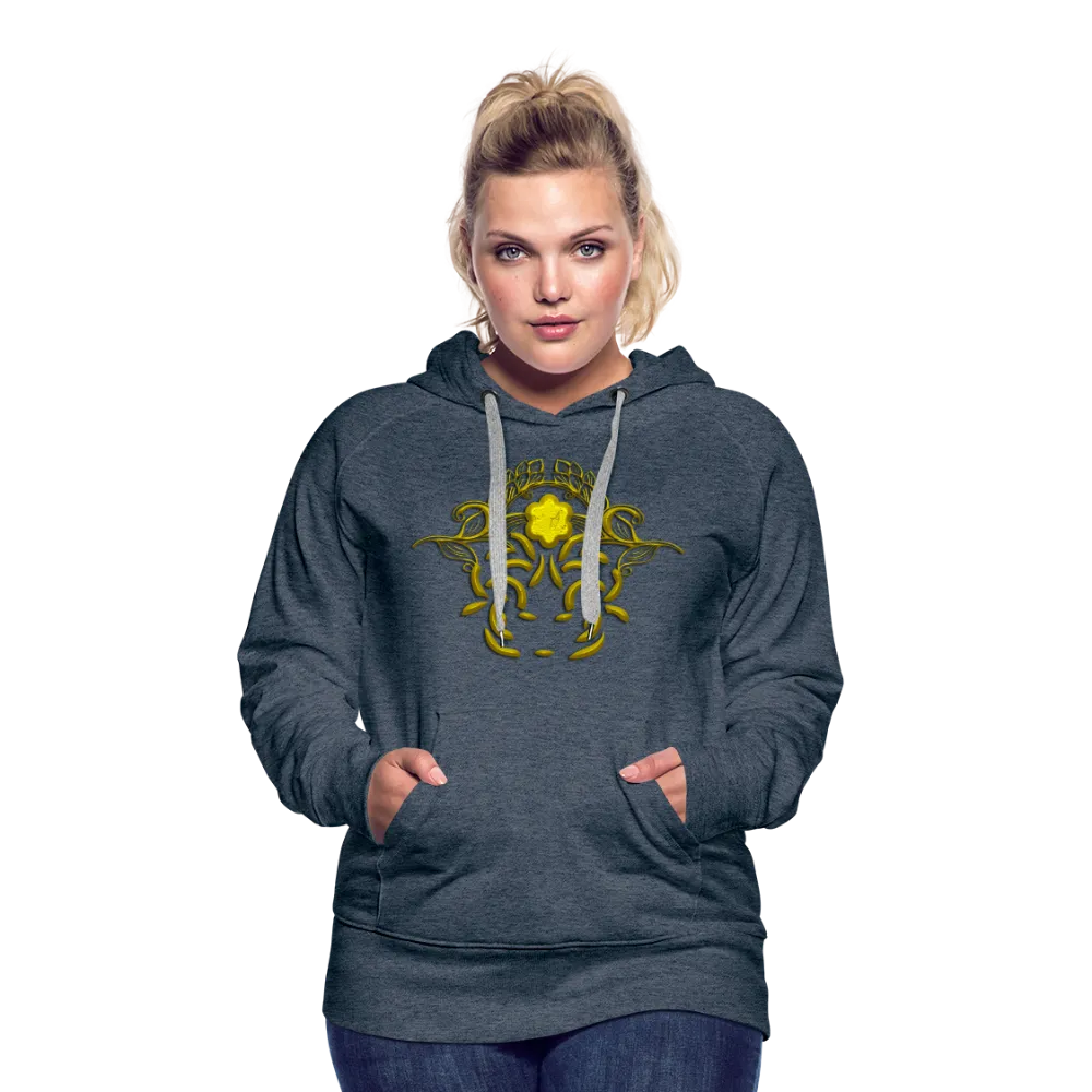 Modusa Raw Gold 1 Women’s Premium Hoodie