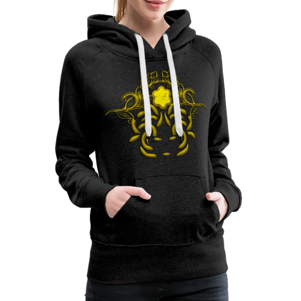 Modusa Raw Gold 1 Women’s Premium Hoodie