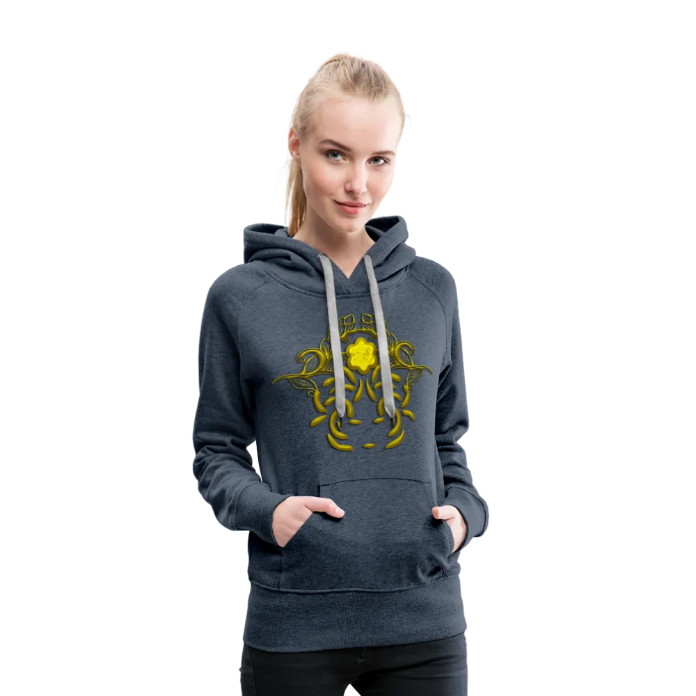 Modusa Raw Gold 1 Women’s Premium Hoodie