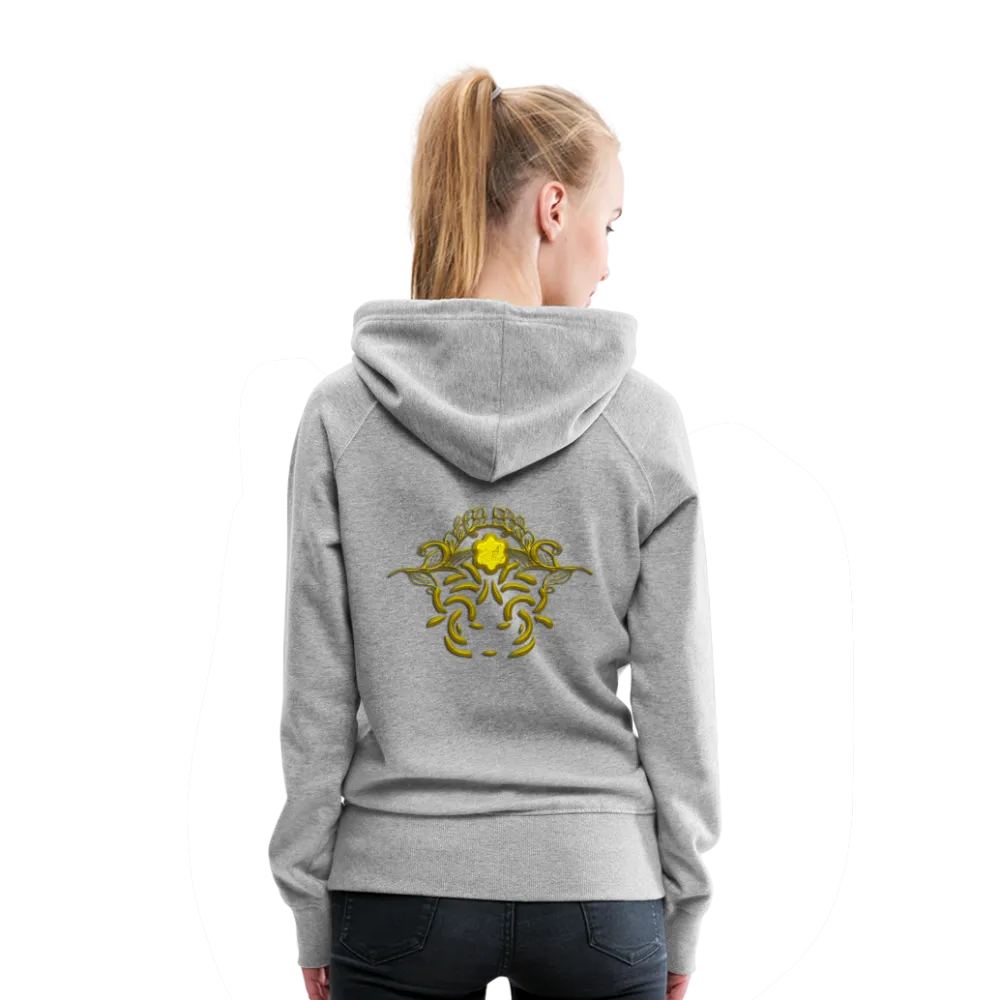 Modusa Raw Gold 1 Women’s Premium Hoodie