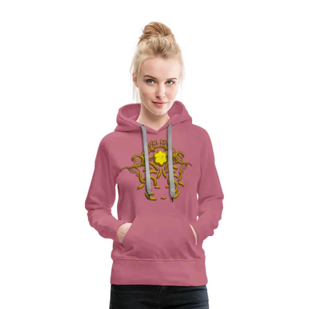 Modusa Raw Gold 1 Women’s Premium Hoodie