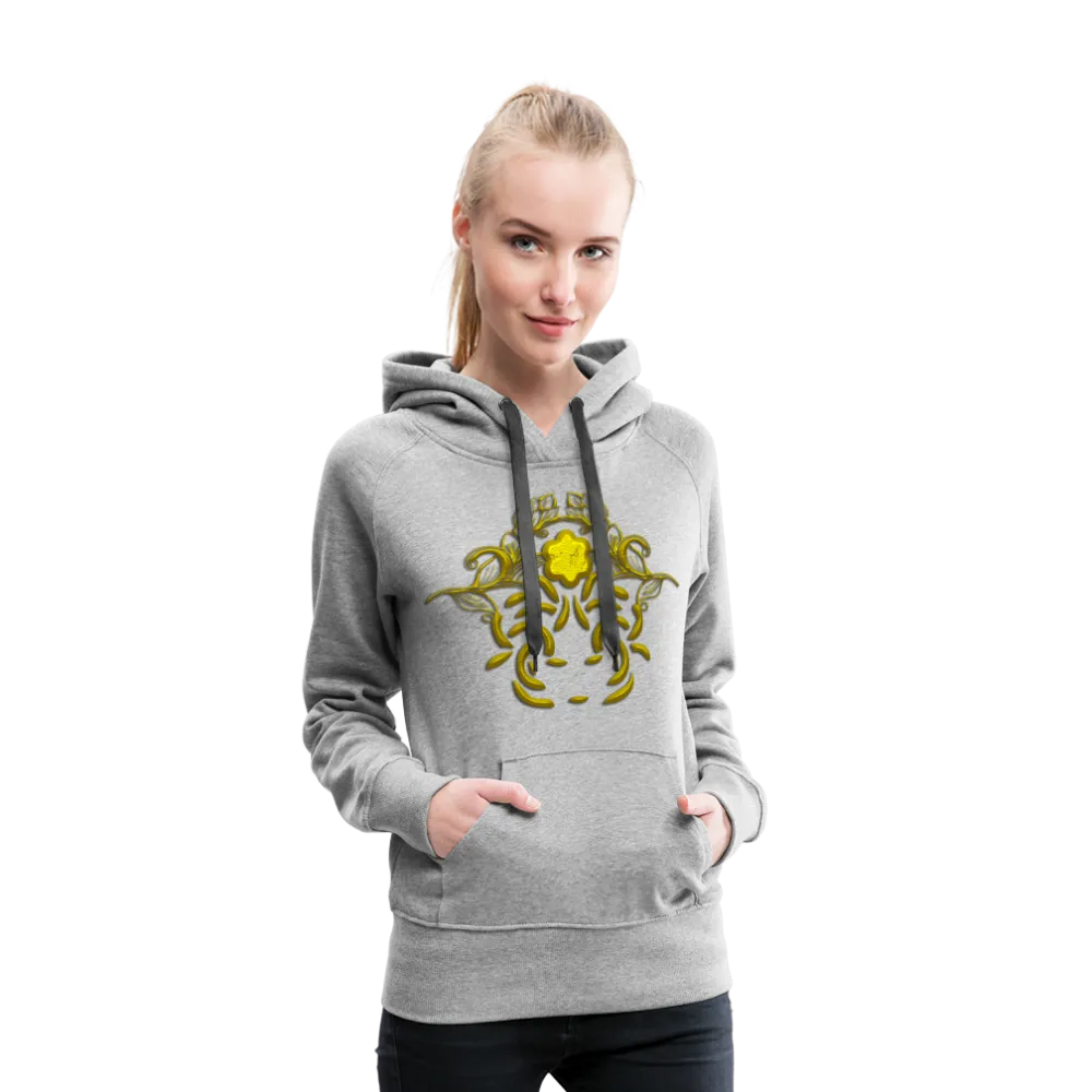 Modusa Raw Gold 1 Women’s Premium Hoodie