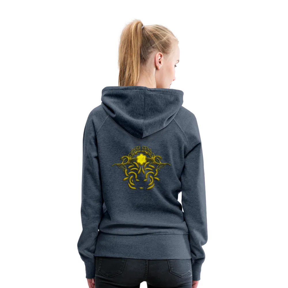 Modusa Raw Gold 1 Women’s Premium Hoodie