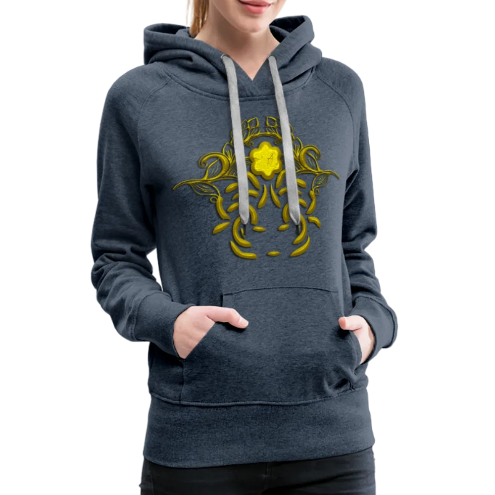 Modusa Raw Gold 1 Women’s Premium Hoodie