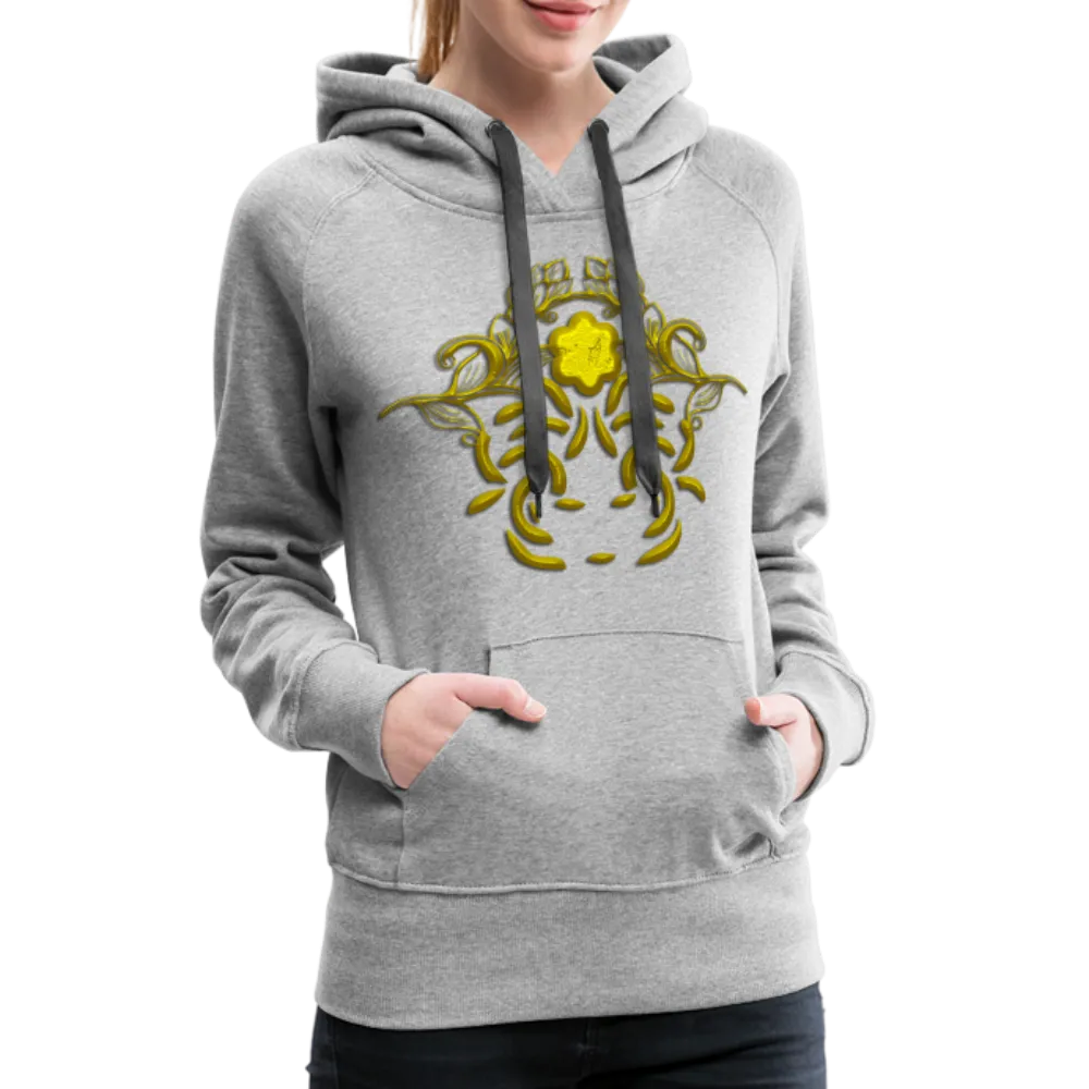 Modusa Raw Gold 1 Women’s Premium Hoodie