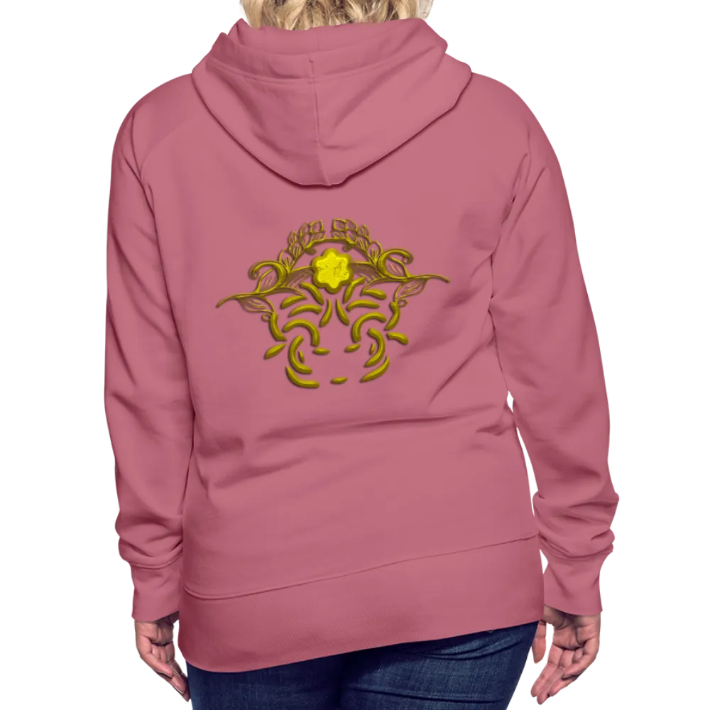 Modusa Raw Gold 1 Women’s Premium Hoodie