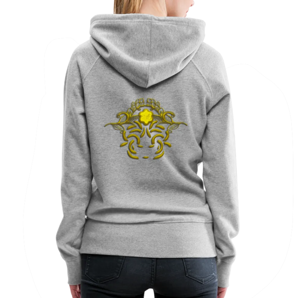 Modusa Raw Gold 1 Women’s Premium Hoodie