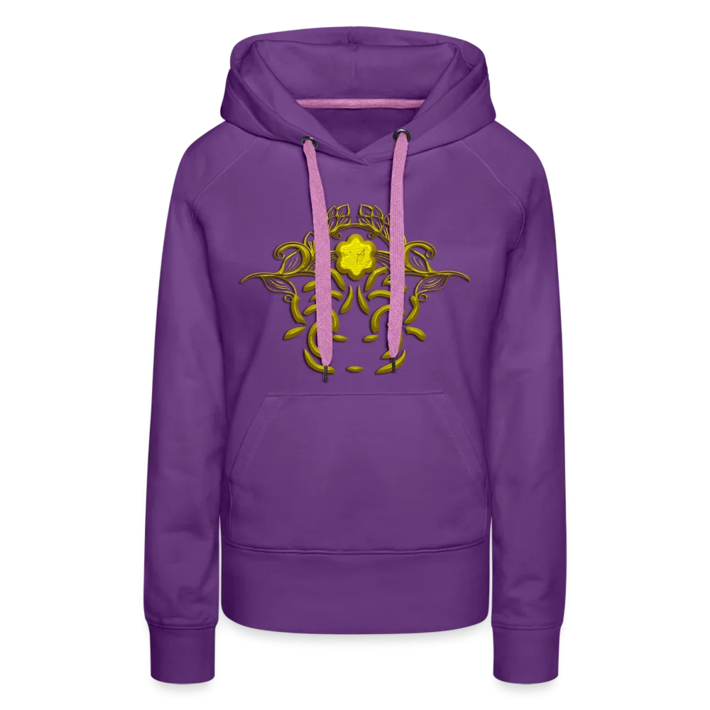 Modusa Raw Gold 1 Women’s Premium Hoodie