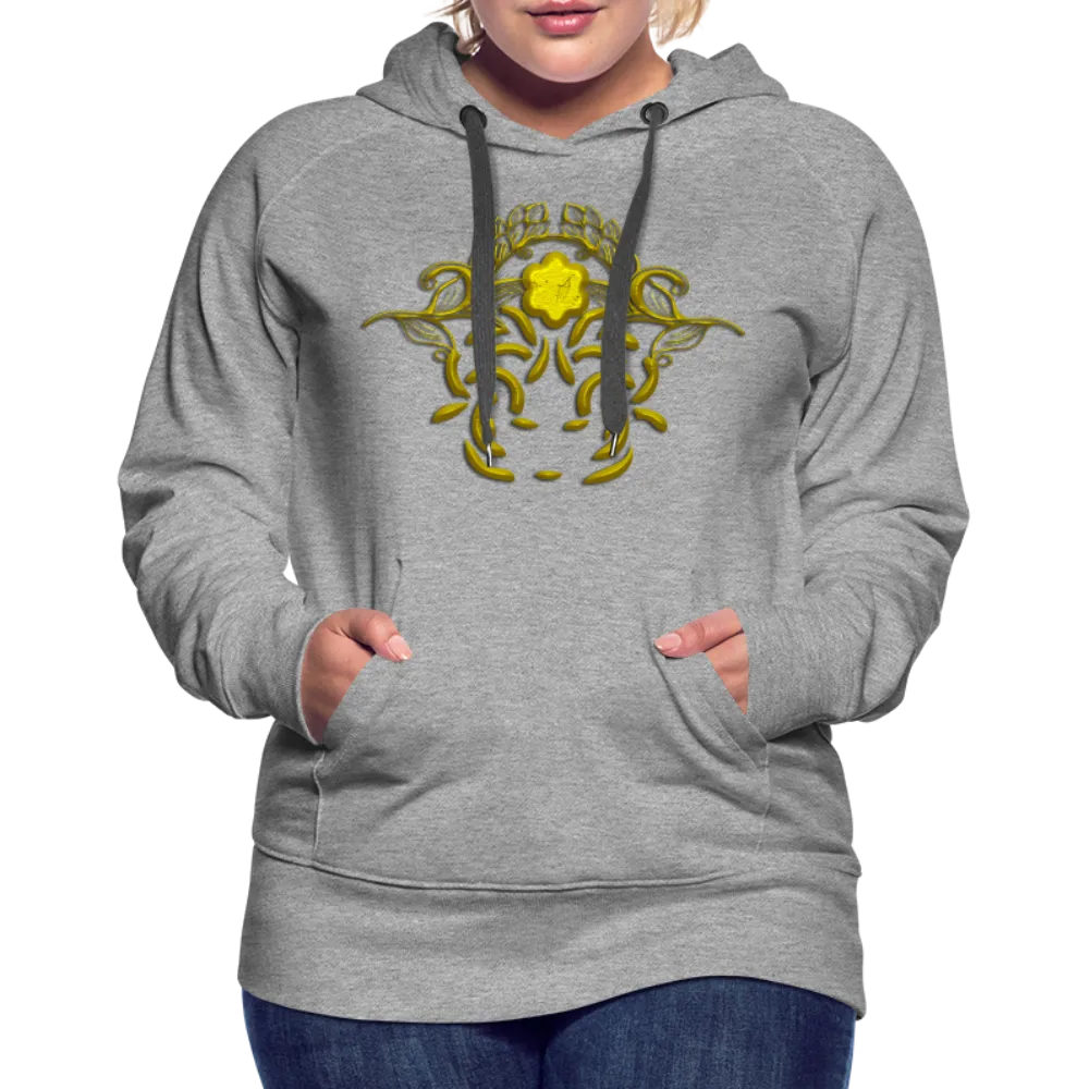 Modusa Raw Gold 1 Women’s Premium Hoodie