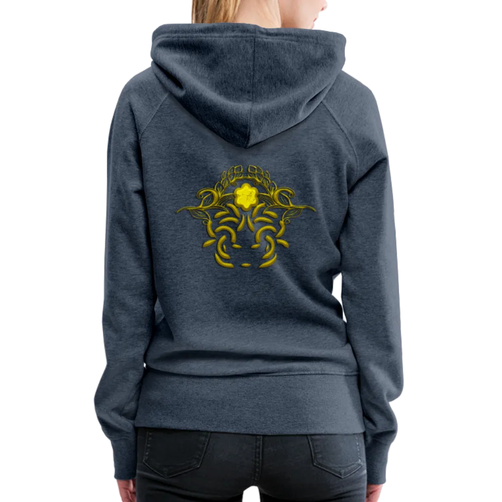 Modusa Raw Gold 1 Women’s Premium Hoodie