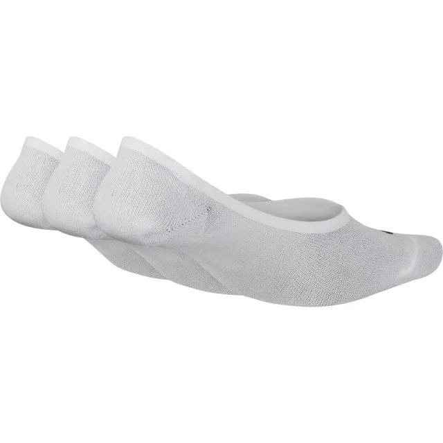 Nike Apparel Sock Sx4863-101 W Nk Evry Ltwt Foot 3Pr SPORTSWEAR UNISEX White