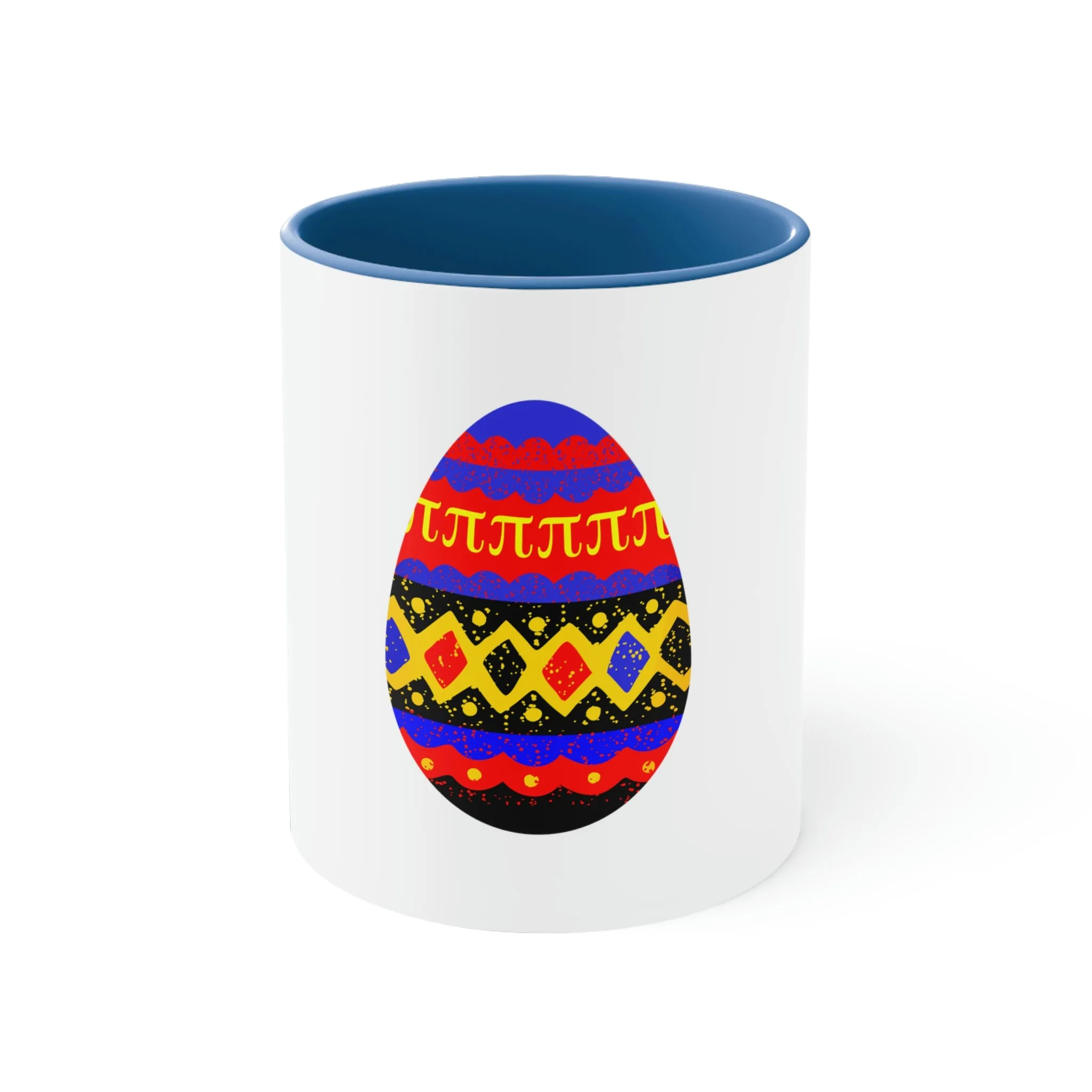 Polyamory Flag Accent Coffee Mug Easter Festival - Easter Egg