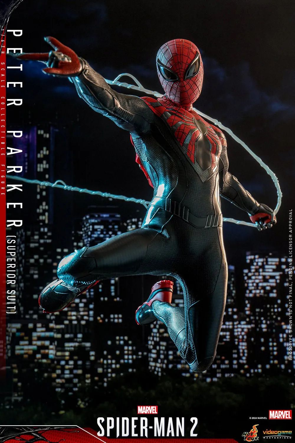 PRE-ORDER: Hot Toys Marvel’s Spider-Man 2 Peter Parker (Superior Suit) Sixth Scale Figure