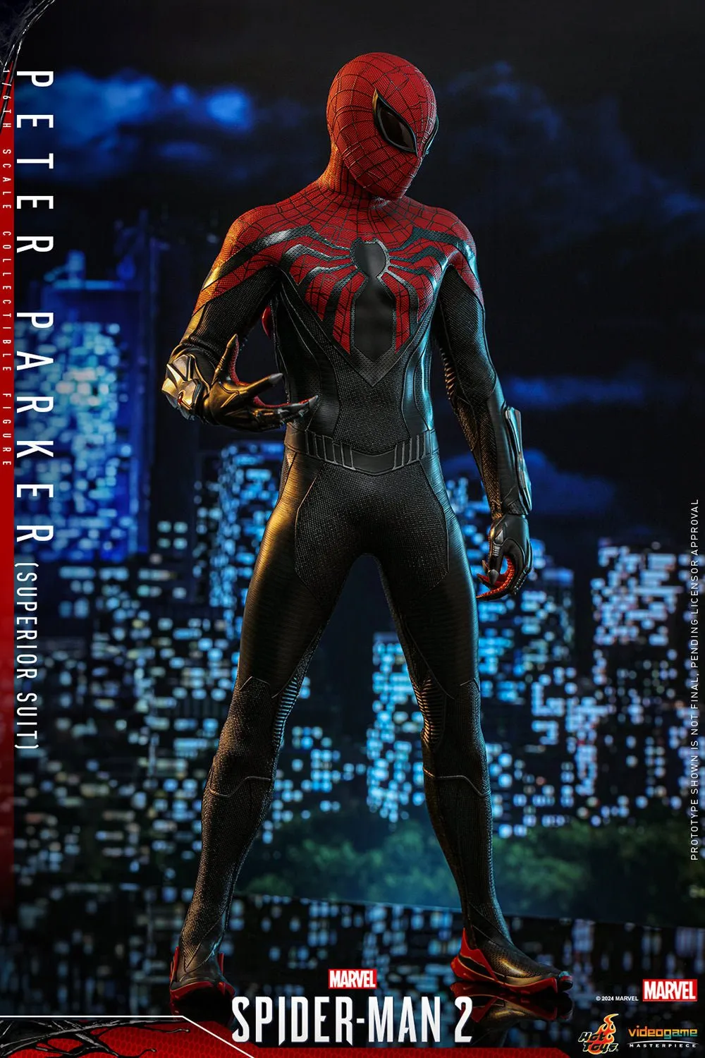 PRE-ORDER: Hot Toys Marvel’s Spider-Man 2 Peter Parker (Superior Suit) Sixth Scale Figure