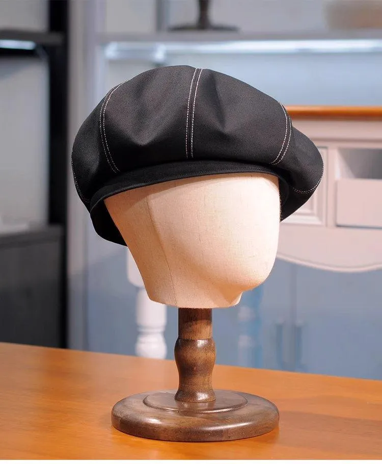 S M Large Customized Cotton Newsboy Cap