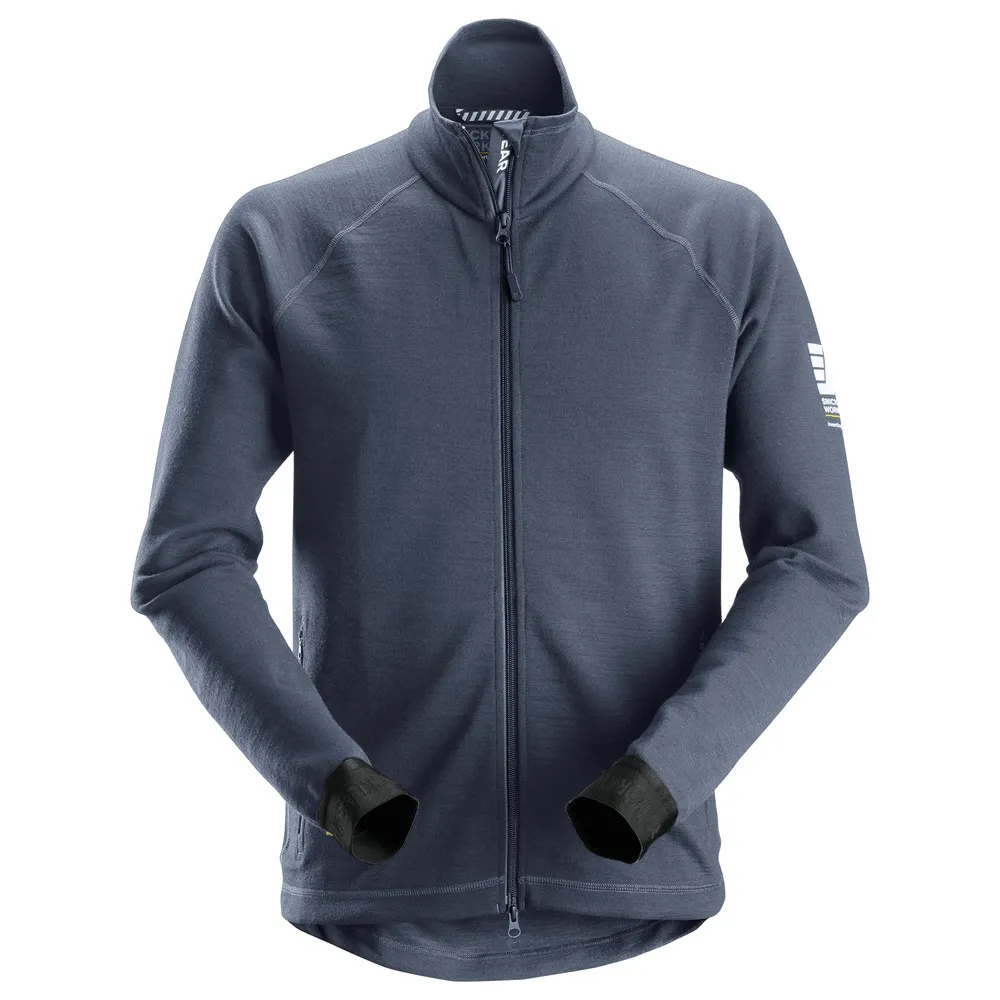 Snickers 8019 AllroundWork, Midlayer Wool Full Zip Jacket Various Colours