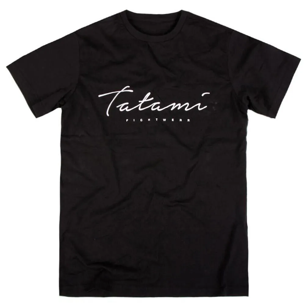 Tatami "Script" Black T-Shirt