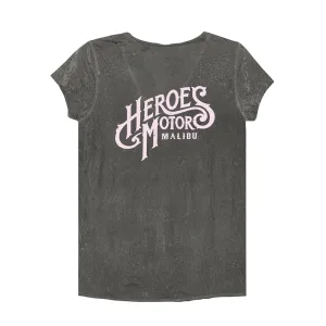 Tees-shirt  "Heroes Motors" Oil Gray